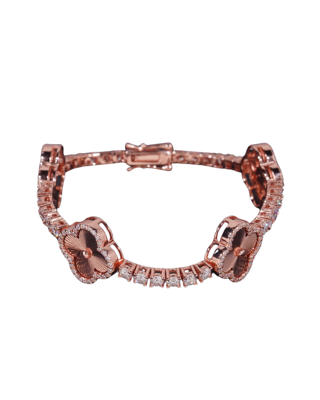 Iced Clover Bracelet