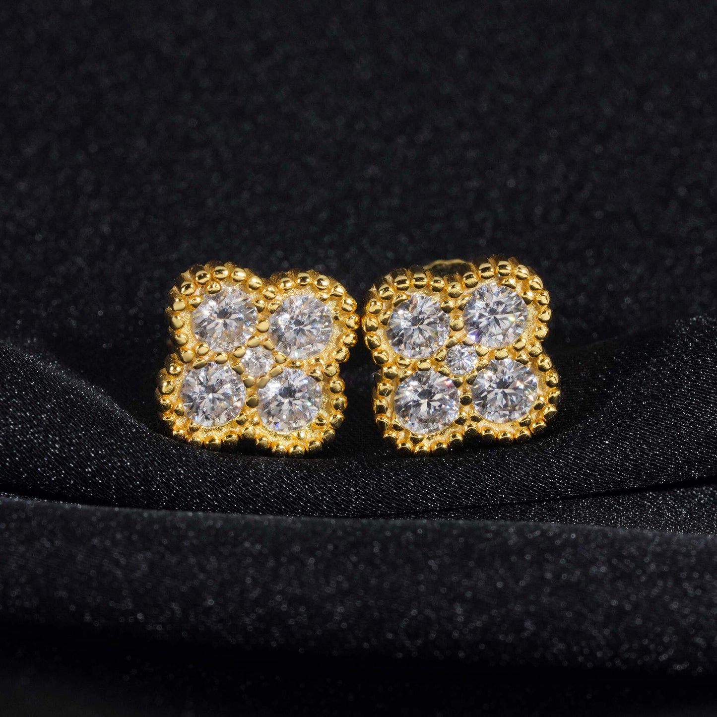 Cloverdale Iced Earrings