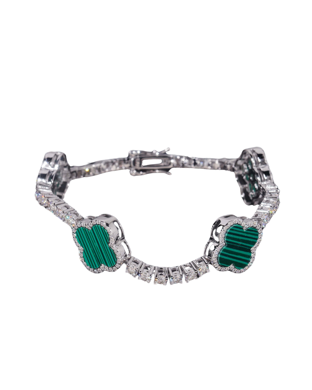 Iced Clover Bracelet