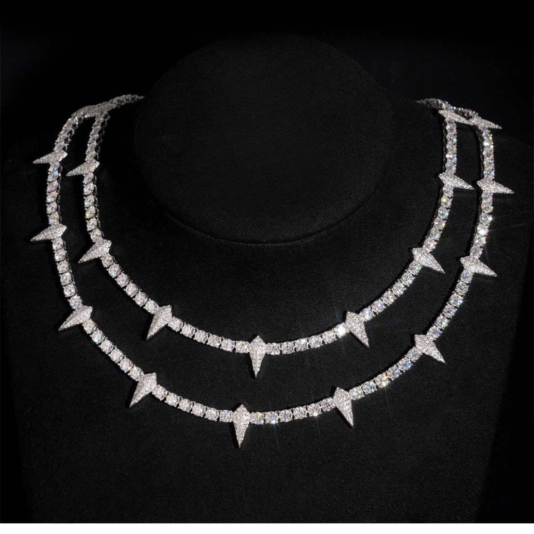 Roman Spikes Tennis Chain