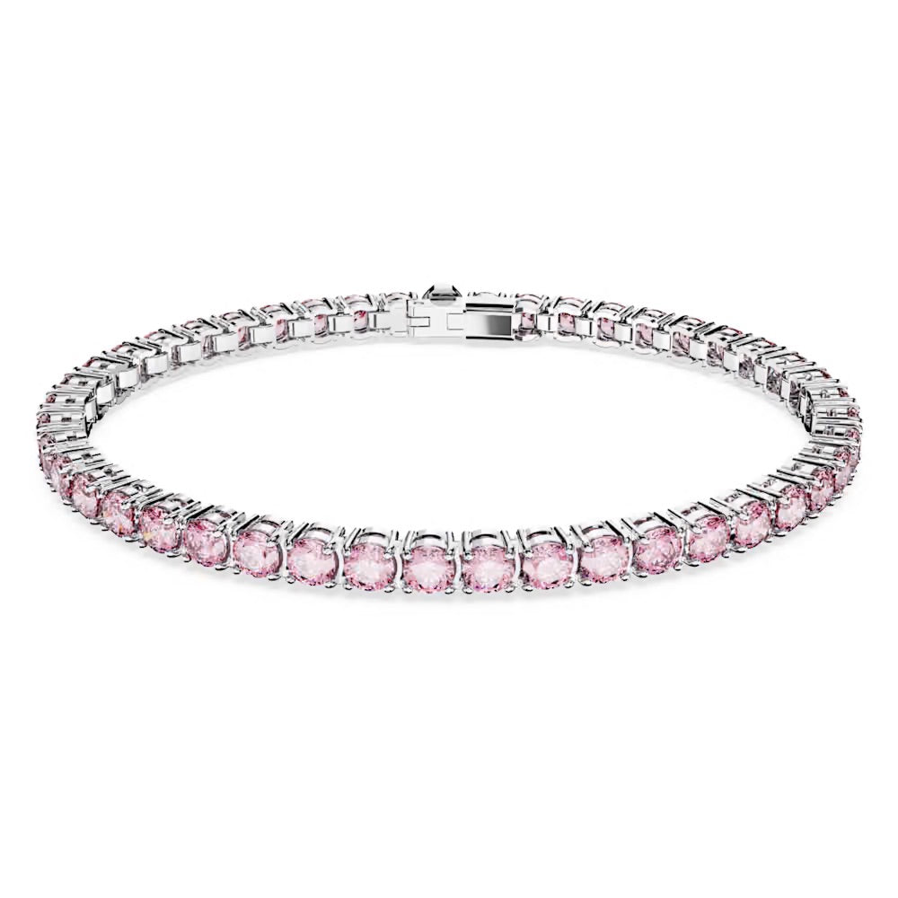 Pink Tennis Bracelet
