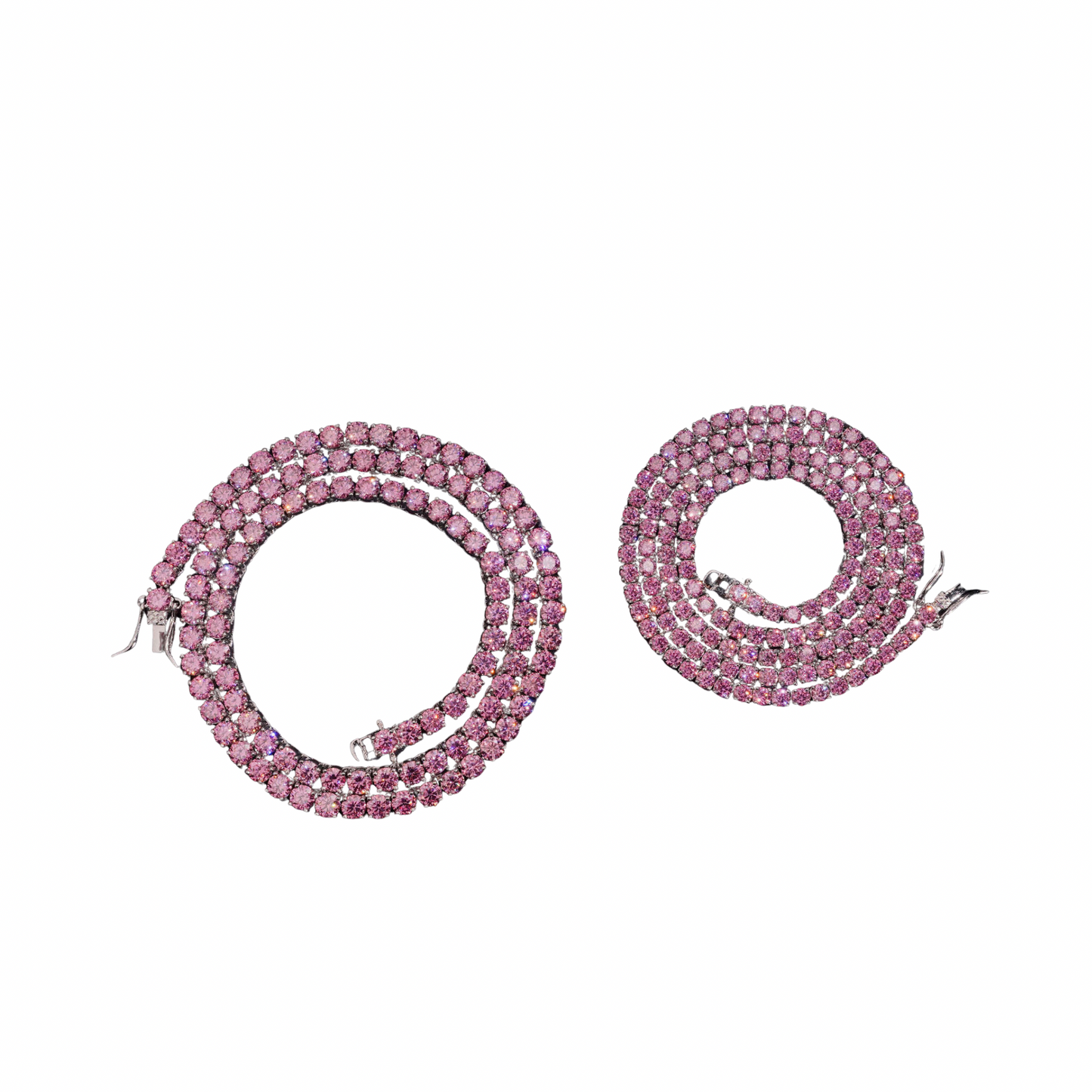 Pink Tennis Chain