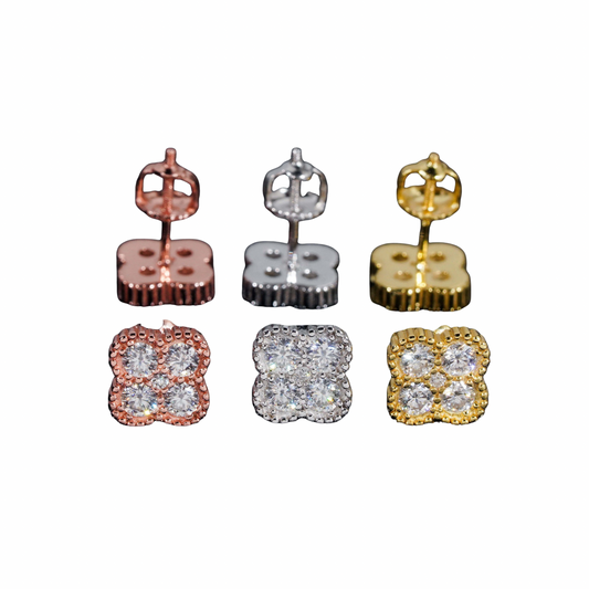 Cloverdale Iced Earrings