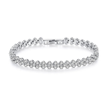 Chrome Tennis Bracelet