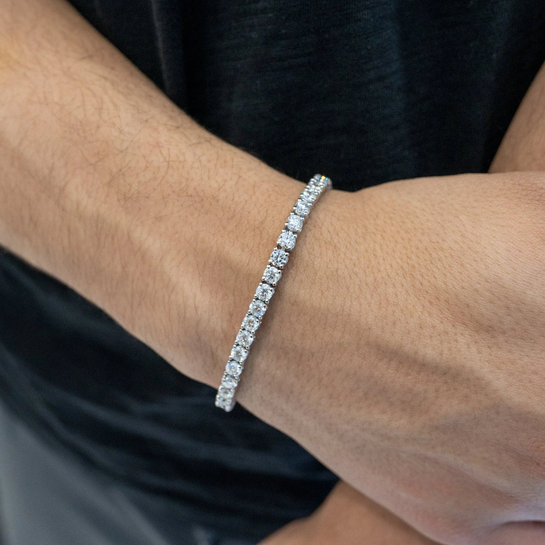 Aura Tennis Bracelet