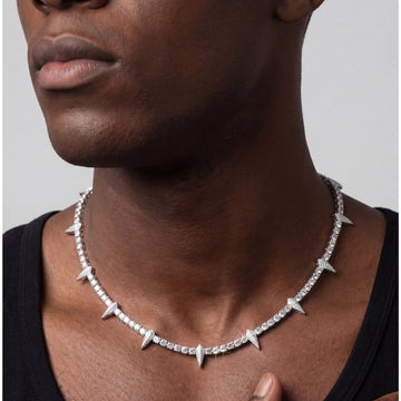 Roman Spikes Tennis Chain