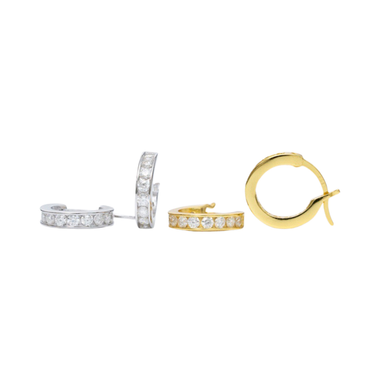Infinite Hoop Earrings