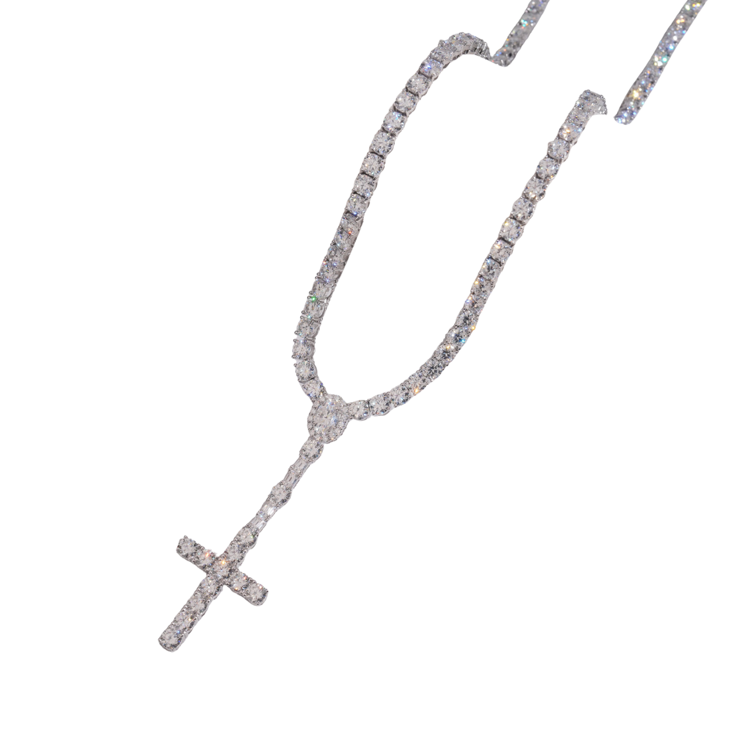 Cross X Tennis Chain