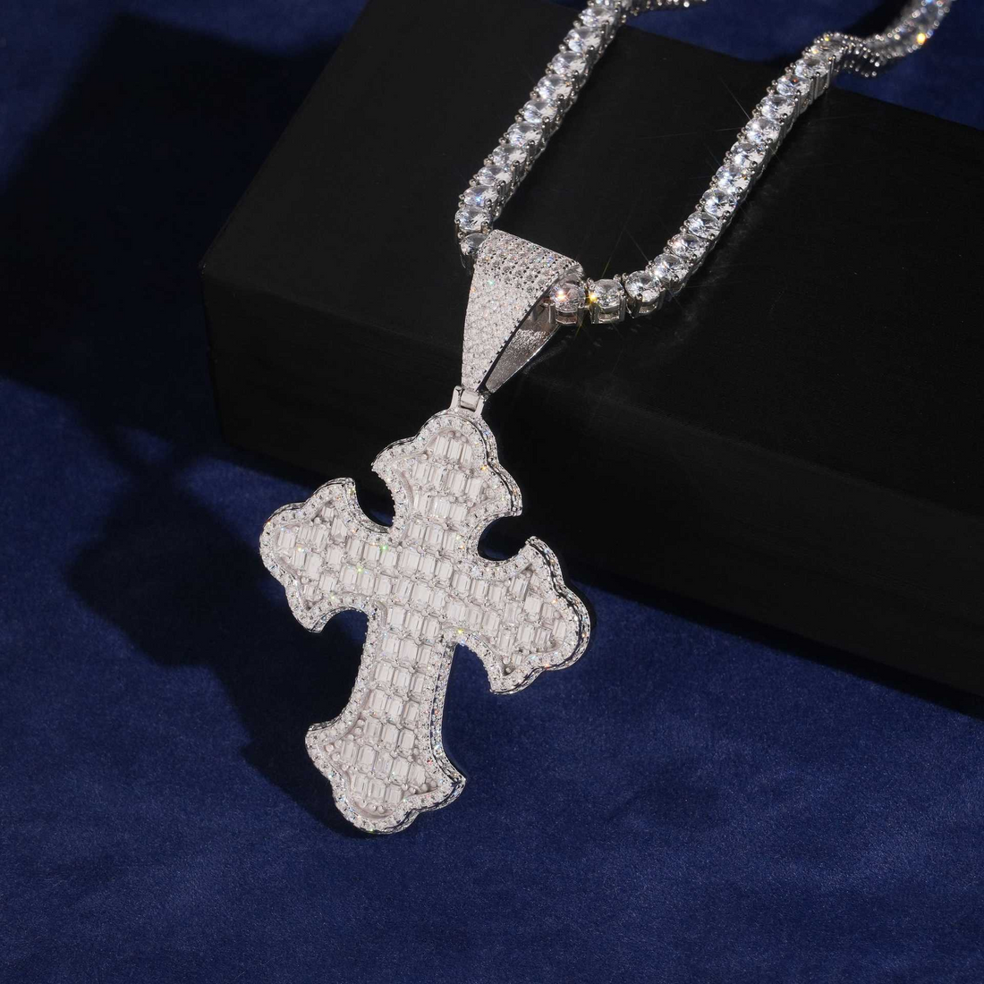 chilled cross pendant