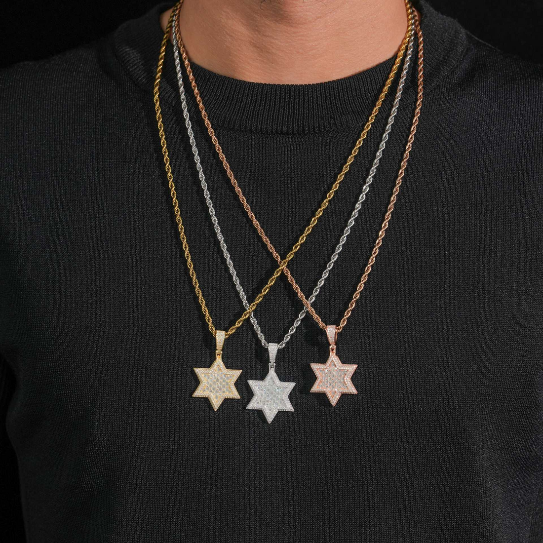 Star shaped pendant